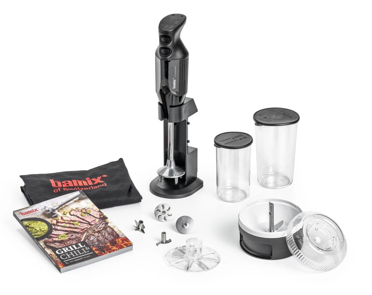 Bamix Staafmixer Set - Bbq Box - Zwart 3 Bamix Staafmixer Set - Bbq Box - Zwart
