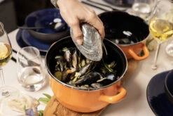 Cosy & Trendy Mosselpan - Oranje - ø 18 Cm / 2.8 Liter 10 Cosy & Trendy Mosselpan - Oranje - ø 18 Cm / 2.8 Liter -Beste Keukengerei 11 Mosselen Anovi 11 1