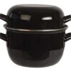Cosy & Trendy Mosselpan - Zwart - ø 20 Cm / 3.3 Liter -Beste Keukengerei 116992