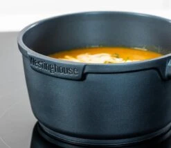 Westinghouse Pannenset Performance (Koekenpan ø 24 En 28 Cm + Steelpan ø 18 Cm) - Blauw - Inductie En Alle Andere Warmtebronnen -Beste Keukengerei 1200x1040