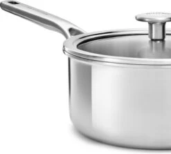 KitchenAid Hapjespan - Multi-Ply RVS - ø 24 Cm / 3.1 Liter -Beste Keukengerei 1200x1084