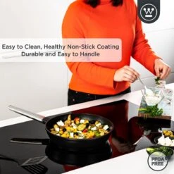 Westinghouse Koekenpannenset Performance - ø 24 En 28 Cm - Zwart - Inductie En Alle Andere Warmtebronnen -Beste Keukengerei 1200x1200 157