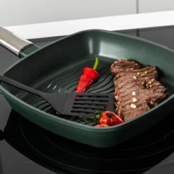 Westinghouse Pannenset Performance (Wokpan + Grillpan) ø 28 Cm - Groen - Inductie En Alle Andere Warmtebronnen -Beste Keukengerei 1200x1200 41