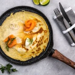 Westinghouse Pannenkoekpannenset Marble Wood - ø 26 En 28 Cm - Inductie En Alle Andere Warmtebronnen -Beste Keukengerei 1200x1200 91