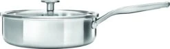 KitchenAid Hapjespan - Multi-Ply RVS - ø 24 Cm / 3.1 Liter