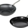 Saveur Selects Pannenset - Carbon Steel (Wokpan ø 35 Cm + Koekenpan ø 30 Cm) - Inductie En Alle Andere Warmtebronnen -Beste Keukengerei 1200x826 1