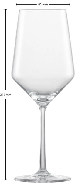 Zwiesel Glas Rode Wijnglazen Pure - 550 Ml - 6 Stuks -Beste Keukengerei 122315 Pure Cabernet Gr1 fstu 3 1