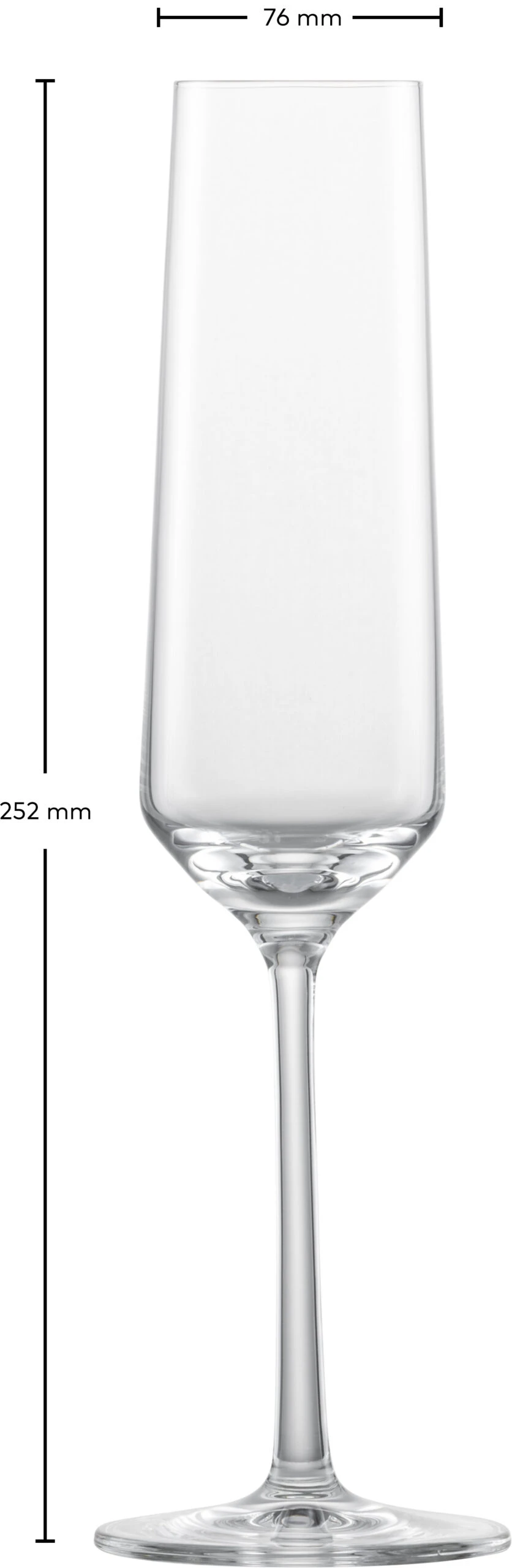 Zwiesel Glas Champagneglazen Pure - 215 Ml - 2 Stuks 5 Zwiesel Glas Champagneglazen Pure - 215 Ml - 2 Stuks - Afbeelding 3
