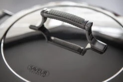 Saveur Selects Steelpan - TriPly RVS - ø 20 Cm / 2.8 Liter - Standaard Anti-aanbaklaag -Beste Keukengerei 2 scaled 1