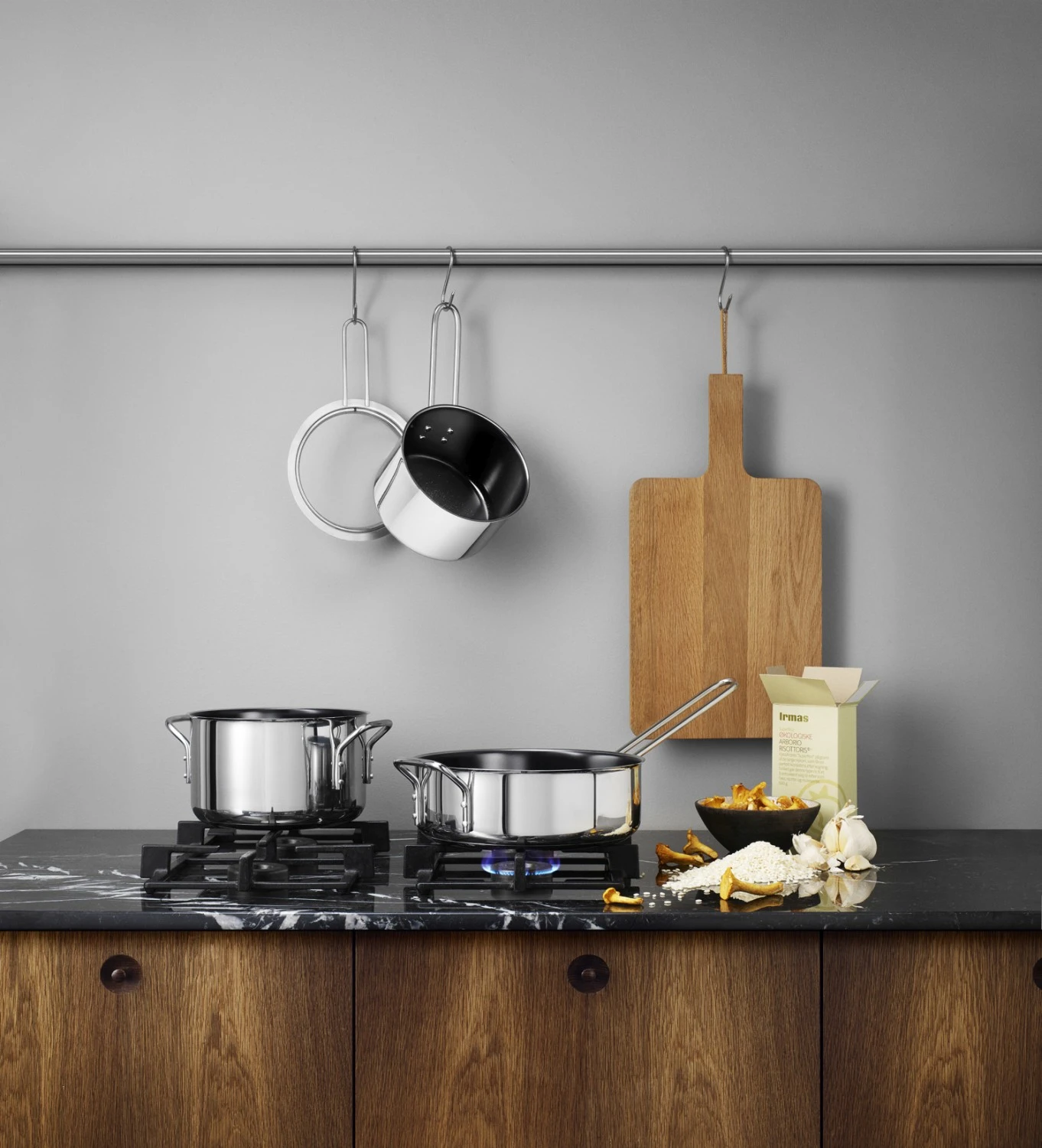 Eva Solo Kookpan RVS Line Ceramic - ø 20 Cm / 3.6 Liter 4 Eva Solo Kookpan RVS Line Ceramic - ø 20 Cm / 3.6 Liter - Afbeelding 2