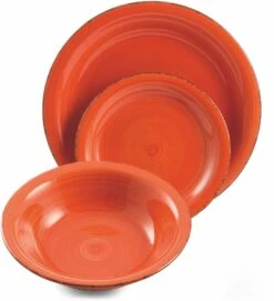 Villa D'Este Serviesset Baita - Colori Caldi - 18-delig / 6 Personen -Beste Keukengerei 2171740 d