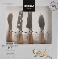 Boska Kaasmessenset Mini Oslo -Beste Keukengerei 320218 cheese knife set mini oslo