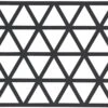 Zone Denmark Pannenonderzetter Triangles - Black - 24 X 14 Cm -Beste Keukengerei 330311 high 2