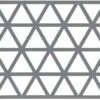 Zone Denmark Pannenonderzetter Triangles - Cool Grey - 24 X 14 Cm -Beste Keukengerei 330312 high