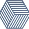 Zone Denmark Pannenonderzetter Hexagon - Denim - 16 X 14 Cm -Beste Keukengerei 330340 high