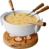 Boska Fondueset Twinkle - 4 Personen - Wit/bruin -Beste Keukengerei 340031 Candle Light Fondue Twinkle 1