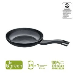 Berndes Koekenpan B.Green - ø 24 Cm - Standaard Anti-aanbaklaag 7 Berndes Koekenpan B.Green - ø 24 Cm - Standaard Anti-aanbaklaag -Beste Keukengerei 34986 Product5B15D
