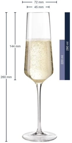 Leonardo Wijnglazenset Puccini (Rode Wijnglazen & Witte Wijnglazen & Champagneglazen) - 18 Delige Set -Beste Keukengerei 4045037695504 01 2 1