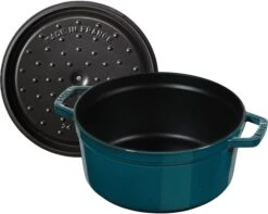 Staub Braadpan / Cocotte - La Mer - ø 28 Cm / 6.7 Liter 12 Staub Braadpan / Cocotte - La Mer - ø 28 Cm / 6.7 Liter -Beste Keukengerei 40501115 5