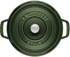 Staub Braadpan / Cocotte - Basilicum - ø 28 Cm / 6.7 Liter 9 Staub Braadpan / Cocotte - Basilicum - ø 28 Cm / 6.7 Liter -Beste Keukengerei 40509 354 0 2 1