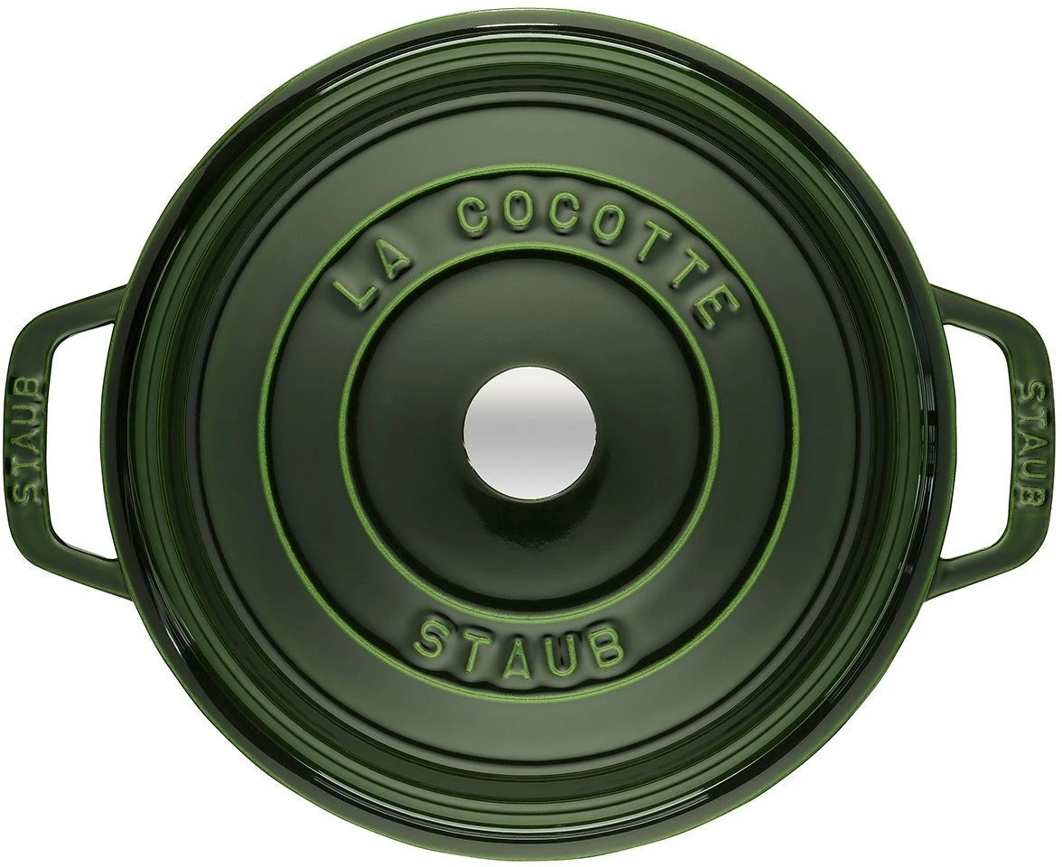 Staub Braadpan / Cocotte - Basilicum - ø 28 Cm / 6.7 Liter 4 Staub Braadpan / Cocotte - Basilicum - ø 28 Cm / 6.7 Liter - Afbeelding 2