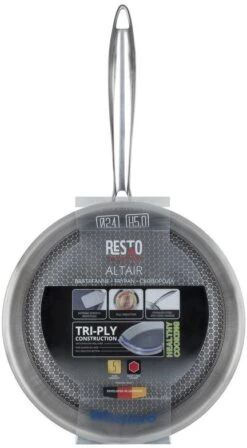 Resto Kitchenware Koekenpan Altair - ø 24 Cm - Standaard Anti-aanbaklaag -Beste Keukengerei 4260403577189 12