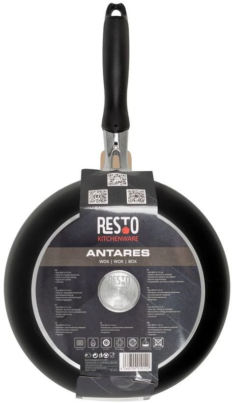 Resto Kitchenware Wokpan Antares - ø 24 Cm - Standaard Anti-aanbaklaag 9 Resto Kitchenware Wokpan Antares - ø 24 Cm - Standaard Anti-aanbaklaag - Afbeelding 7