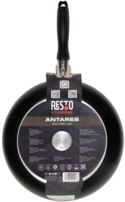 Resto Kitchenware Wokpan Antares - ø 28 Cm - Standaard Anti-aanbaklaag -Beste Keukengerei 4260709010137 1