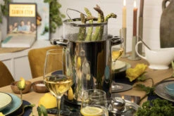 Cooking Pastapan / Aspergepan - RVS - ø 16 Cm / 4.0 Liter 7 Cooking Pastapan / Aspergepan - RVS - ø 16 Cm / 4.0 Liter -Beste Keukengerei 5 Shop the look 23 feb 2023 5