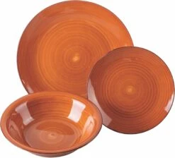 Villa D'Este Serviesset Baita - Chocolate - 18-delig / 6 Personen -Beste Keukengerei 5911819 a