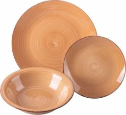 Villa D'Este Serviesset Baita - Chocolate - 18-delig / 6 Personen -Beste Keukengerei 5911819 d