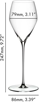 Riedel Champagneglazen Veloce - 6 Stuks 6 Riedel Champagneglazen Veloce - 6 Stuks - Afbeelding 4