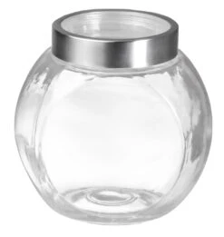 Sareva Voorraadpot / Snoeppot - Glas / RVS Deksel - 2.2 Liter 11 Sareva Voorraadpot / Snoeppot - Glas / RVS Deksel - 2.2 Liter -Beste Keukengerei 7061118446343 3 1