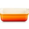 Le Creuset Ovenschaal Heritage - Oranjerood - 19 X 14 Cm / 1.1 Liter -Beste Keukengerei 71102190900001