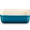 Le Creuset Ovenschaal Heritage - Deap Teal - 19 X 14 Cm / 1.1 Liter 2 Le Creuset Ovenschaal Heritage - Deap Teal - 19 X 14 Cm / 1.1 Liter -Beste Keukengerei 71102196420001
