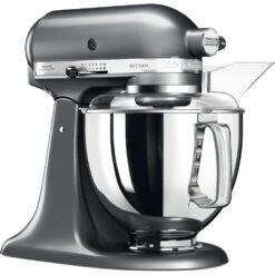 KitchenAid Keukenmachine Artisan - Kantelbare Kop - Tingrijs - 4.8 Liter - 5KSM175PSEMS 9 KitchenAid Keukenmachine Artisan - Kantelbare Kop - Tingrijs - 4.8 Liter - 5KSM175PSEMS -Beste Keukengerei 8597015014005B15D 3