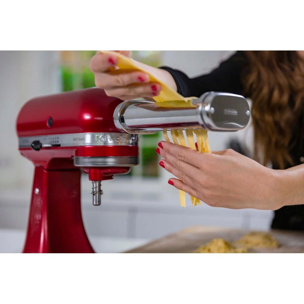 KitchenAid Pastaroller En Snijder - 3 Stuks - Keukenmachine Accessoire - 5KSMPRA 6 KitchenAid Pastaroller En Snijder - 3 Stuks - Keukenmachine Accessoire - 5KSMPRA - Afbeelding 4