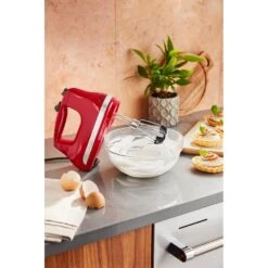 KitchenAid Handmixer - 6 Standen - Keizerrood - 5KHM6118EER -Beste Keukengerei 859711634750 1