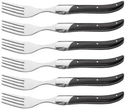 Jay Hill Steakvorken Laguiole - Zwart - 6 Stuks 17 Jay Hill Steakvorken Laguiole - Zwart - 6 Stuks -Beste Keukengerei 8720364450885 1