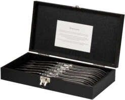 Jay Hill Steakmessen Laguiole - Zwart - 6 Stuks 11 Jay Hill Steakmessen Laguiole - Zwart - 6 Stuks -Beste Keukengerei 8720364453473 6