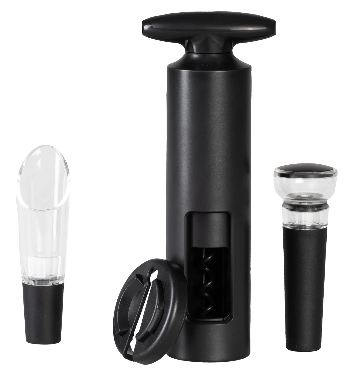 Sareva Wijnopener Set (met Wijnstopper. Foliesnijder & Schenktuit) 8 Sareva Wijnopener Set (met Wijnstopper. Foliesnijder & Schenktuit) - Afbeelding 6