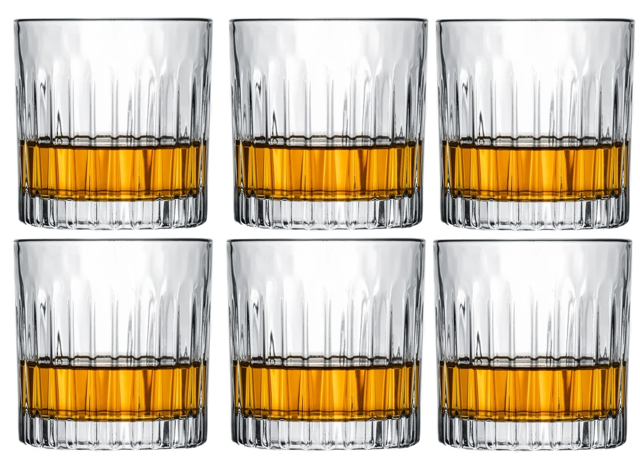 Cookinglife Whiskey Glazen / Cocktailglazen / Waterglazen Moville - 320 Ml - 6 Stuks 7 Cookinglife Whiskey Glazen / Cocktailglazen / Waterglazen Moville - 320 Ml - 6 Stuks - Afbeelding 5