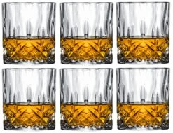 Cookinglife Whiskey Glazen / Cocktailglazen / Waterglazen Moray - 320 Ml - 6 Stuks -Beste Keukengerei 8720955225793