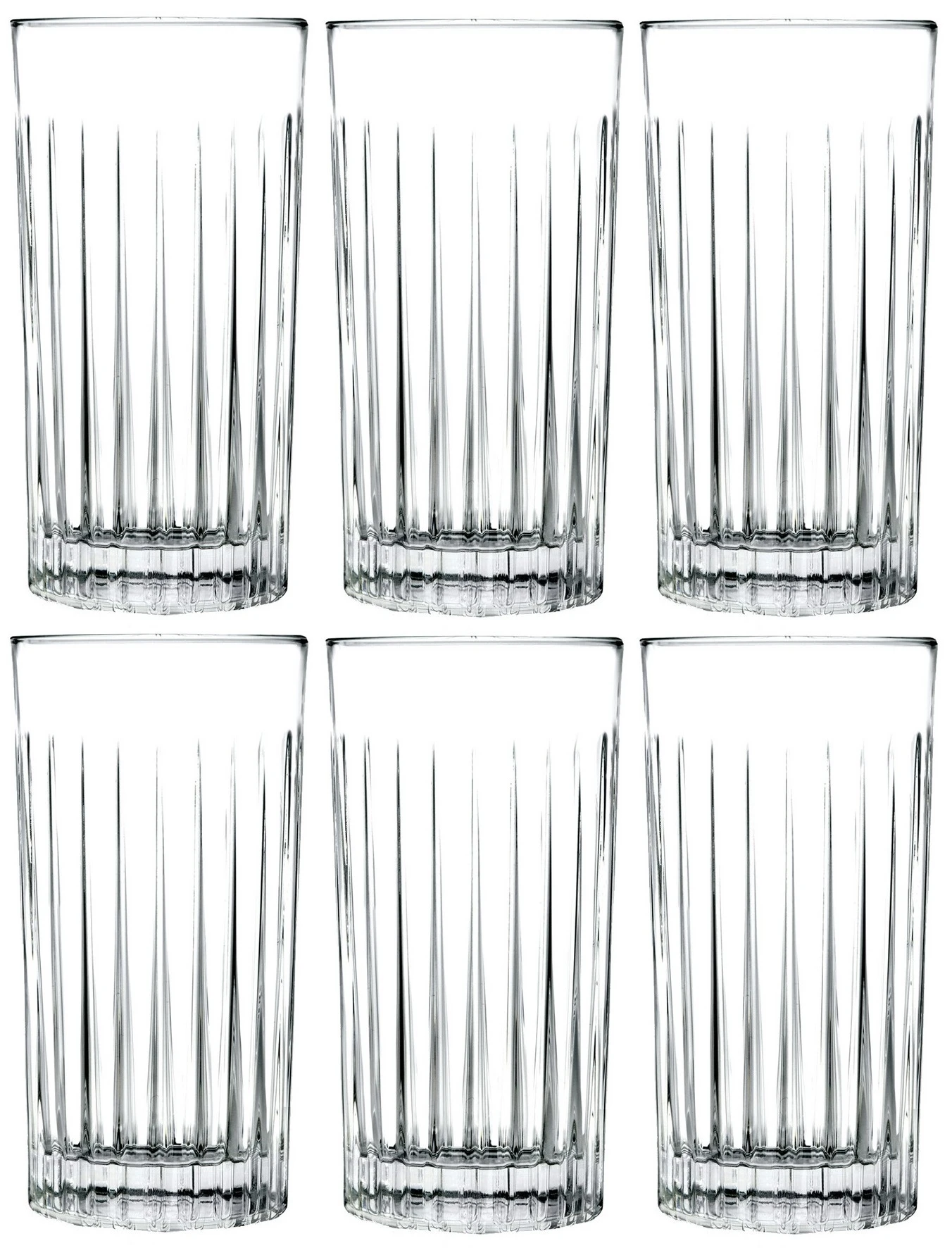 Cookinglife Longdrinkglazen Moville - 440 Ml - 6 Stuks 3 Cookinglife Longdrinkglazen Moville - 440 Ml - 6 Stuks