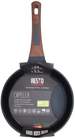 Resto Kitchenware Koekenpan Capella - ø 24 Cm - Standaard Anti-aanbaklaag -Beste Keukengerei 93509.4260403579060.ver07 1