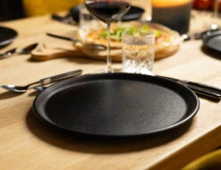Jay Hill Pizzaborden Speckle Black - ø 32 Cm - 4 Stuks -Beste Keukengerei AR7A5848