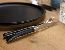 Jay Hill Bestekset Laguiole - Zwart - 24 Delig / 6 Personen -Beste Keukengerei AR7A5876 2