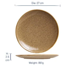 Jay Hill Serviesset Alderney - 4-delig - Bruin/Geel -Beste Keukengerei Asset 76@2x 80