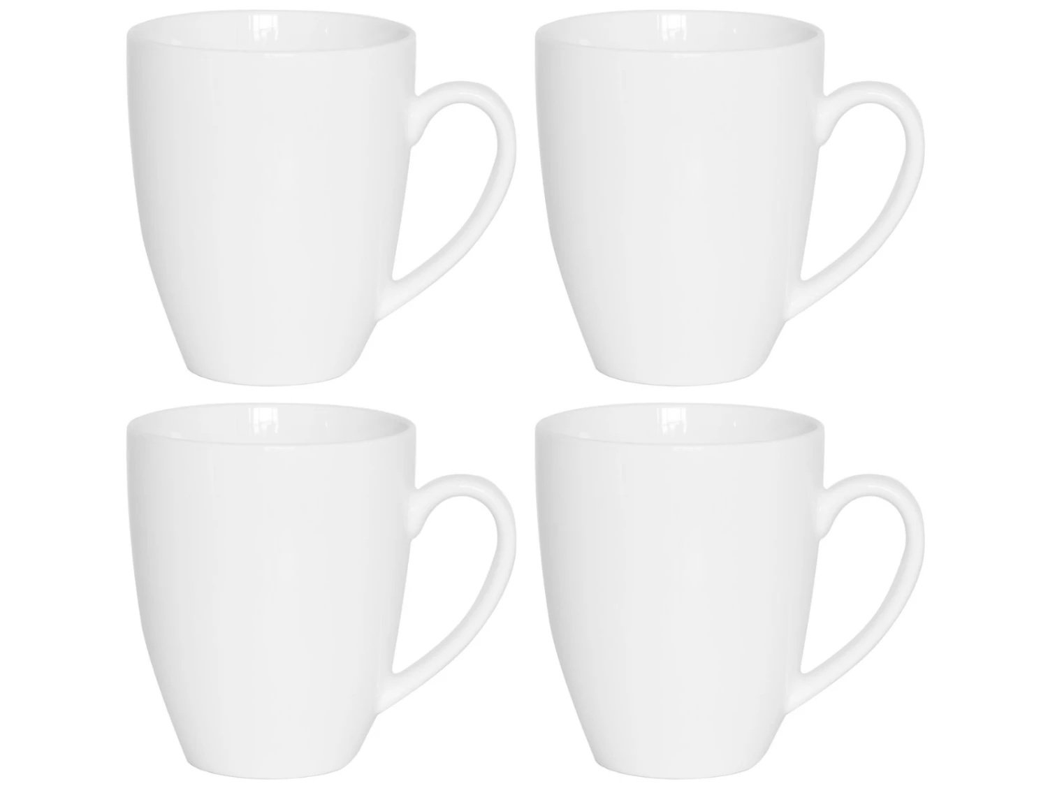 Jay Hill Mokken Saba 350 Ml - New Bone Porselein - 4 Stuks