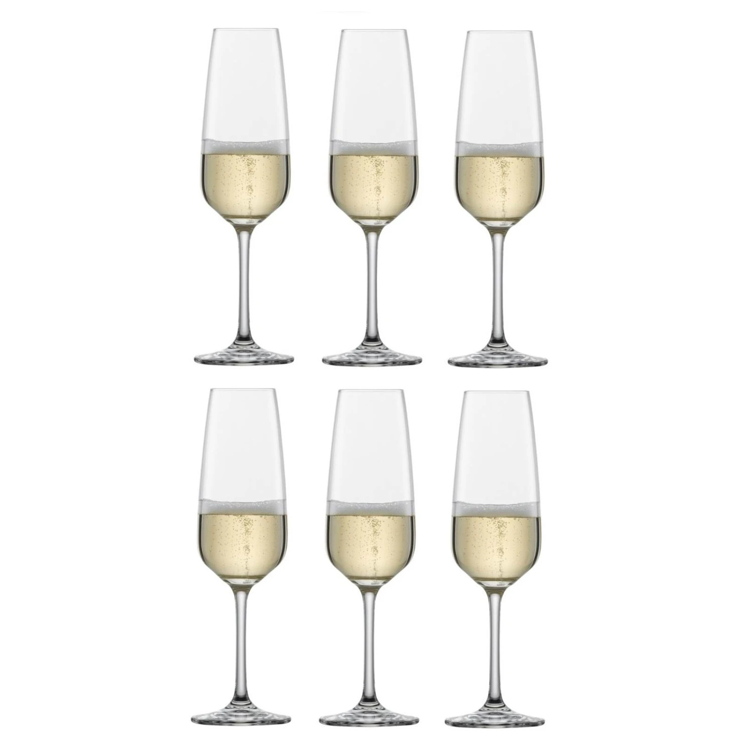 Schott Zwiesel Champagneglazen Taste - 283 Ml - 6 Stuks 3 Schott Zwiesel Champagneglazen Taste - 283 Ml - 6 Stuks
